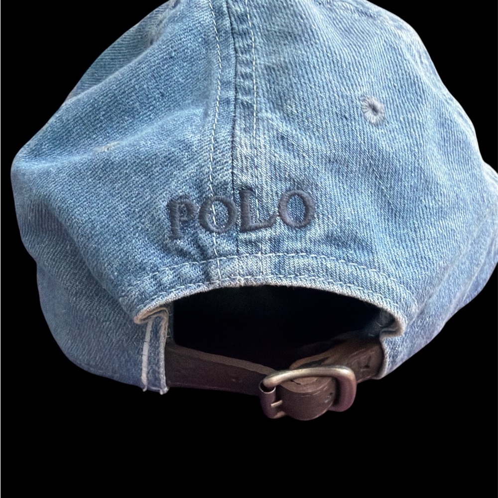 Polo by Ralph Lauren Light Blue Denim Hat - Picture 3 of 5